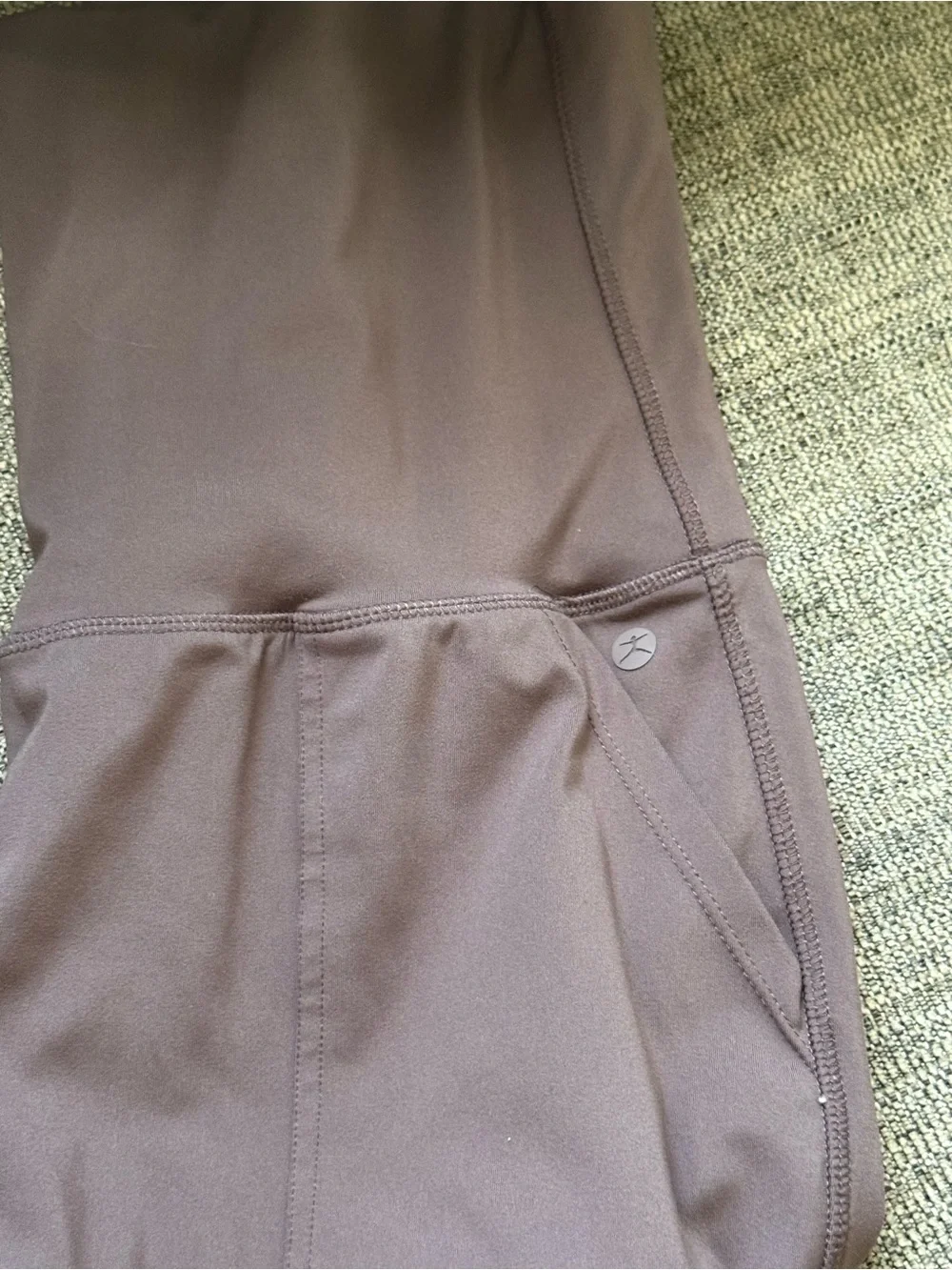 Danskin High-Rise Leggings in Espresso Brown